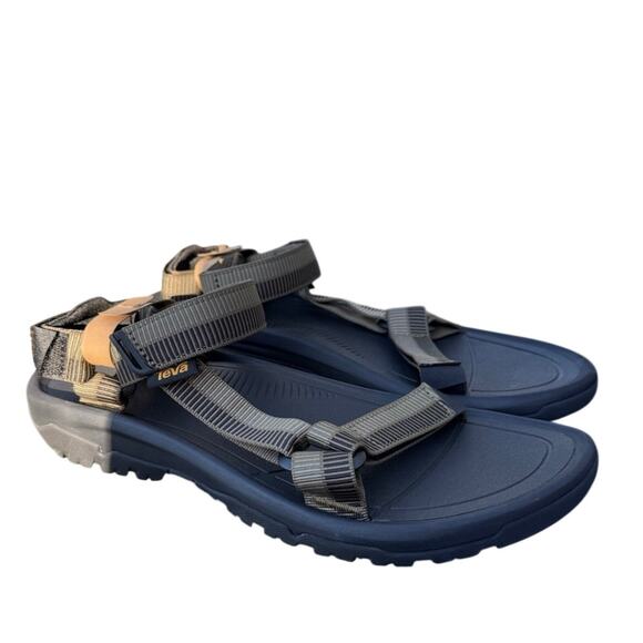 Teva Hurricane XLT2 Men\'s Sport Sandals Black Brown Adjustable Strap Mens 11 NEW main image 9